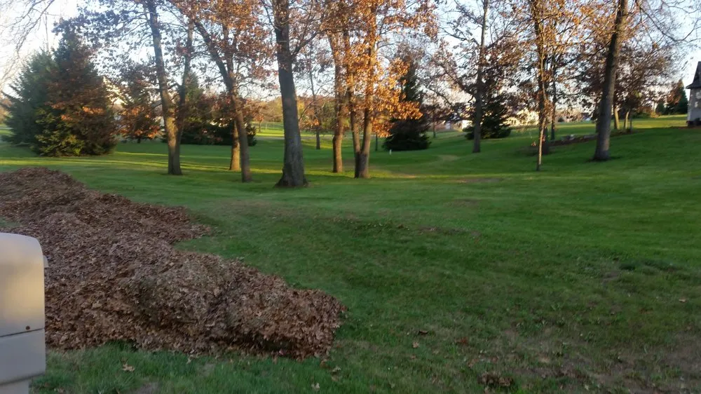 Custom landscape installation in Pardeeville, WI by Sunnyridge Farm