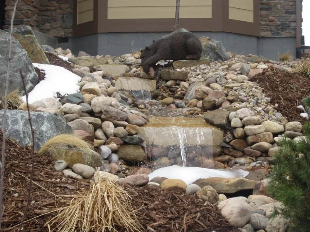 Custom landscape installation with custom design across Littleton, CO - Sunnyside Landscape Solutions