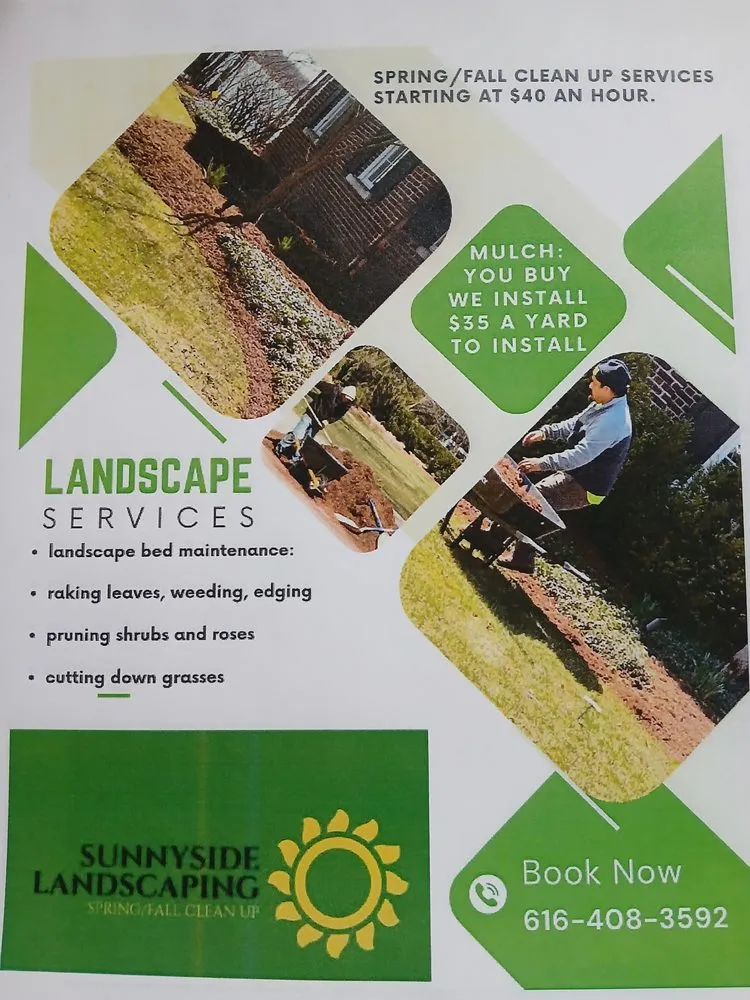 Trusted garden landscaping for beautiful yards in Grand Rapids, MI by Sunnyside Landscaping