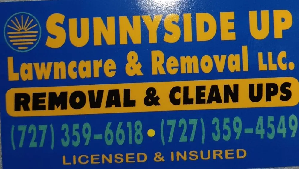 Expert yard maintenance experts serving Hudson, FL - Sunnyside up Lawncare & Removal