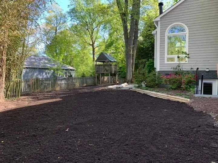 Custom landscape design for residential properties in Manassas, VA by Sunrise Exterior Services