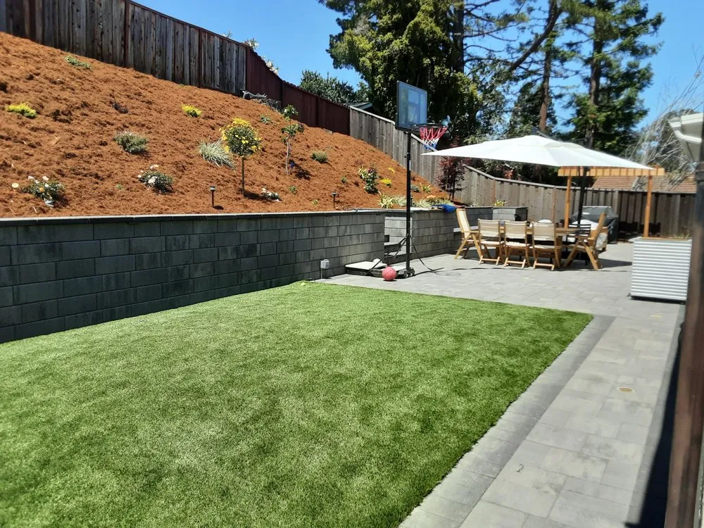 Custom landscape installation for outdoor upgrades across Concord, CA - Sunrise Garden Design