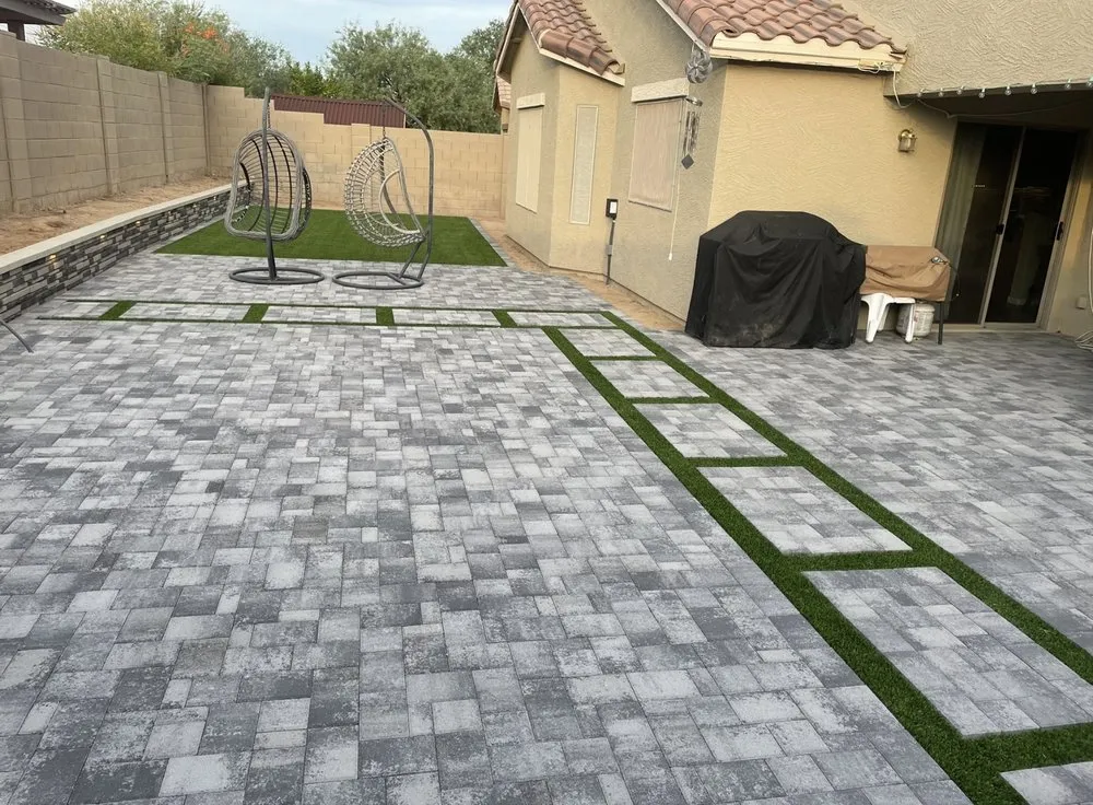 Top-rated landscape design in Las Vegas, NV by Sunrise Hardscape