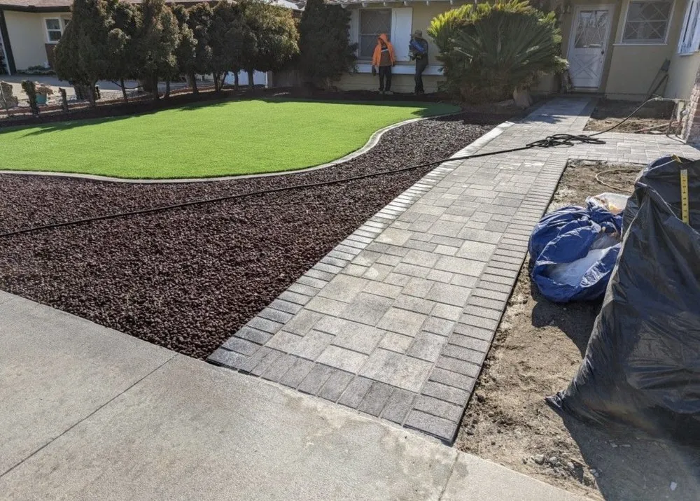 Custom yard maintenance for beautiful yards across Las Vegas, NV - Sunrise Hardscape