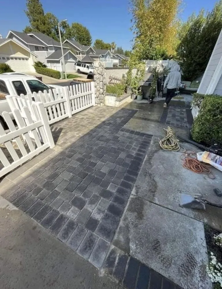 Top-rated lawn mowing service for homes in Las Vegas, NV by Sunrise Hardscape