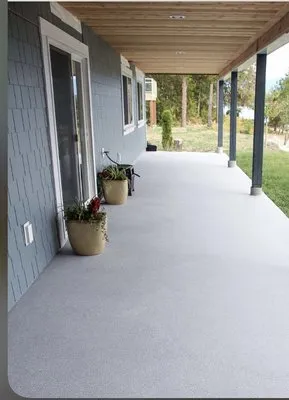 Sunrise Landscape And Concrete Finishing Logo