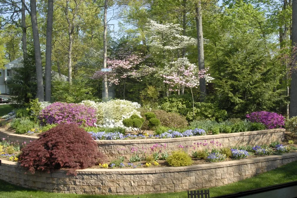 Custom garden landscaping experts serving Sterling, VA - Sunrise Landscape and Design