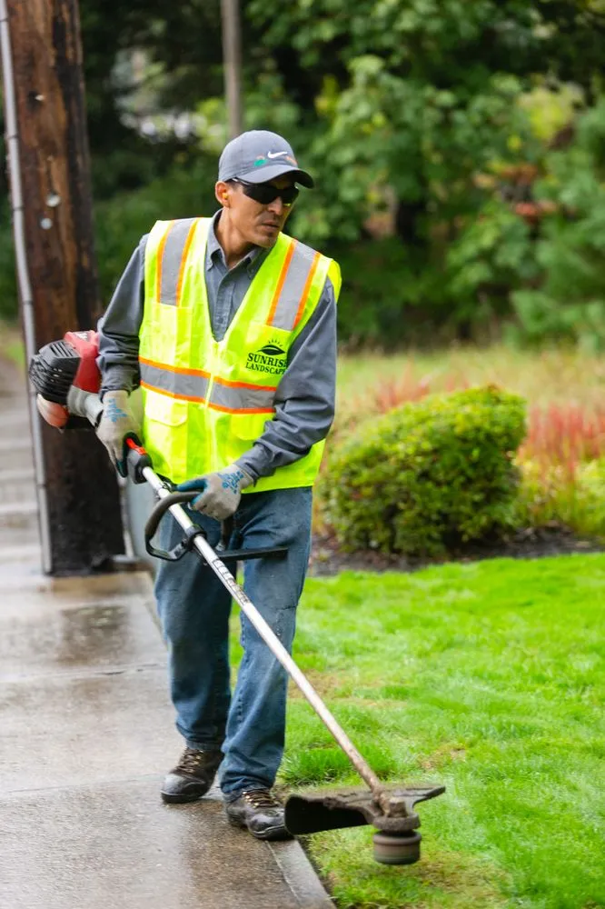 Trusted lawn mowing service for residential properties across Boring, OR - Sunrise Landscape Professionals