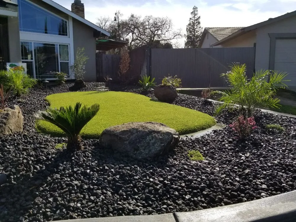 Local landscape installation in Citrus Heights, CA by Sunrise Landscape Services