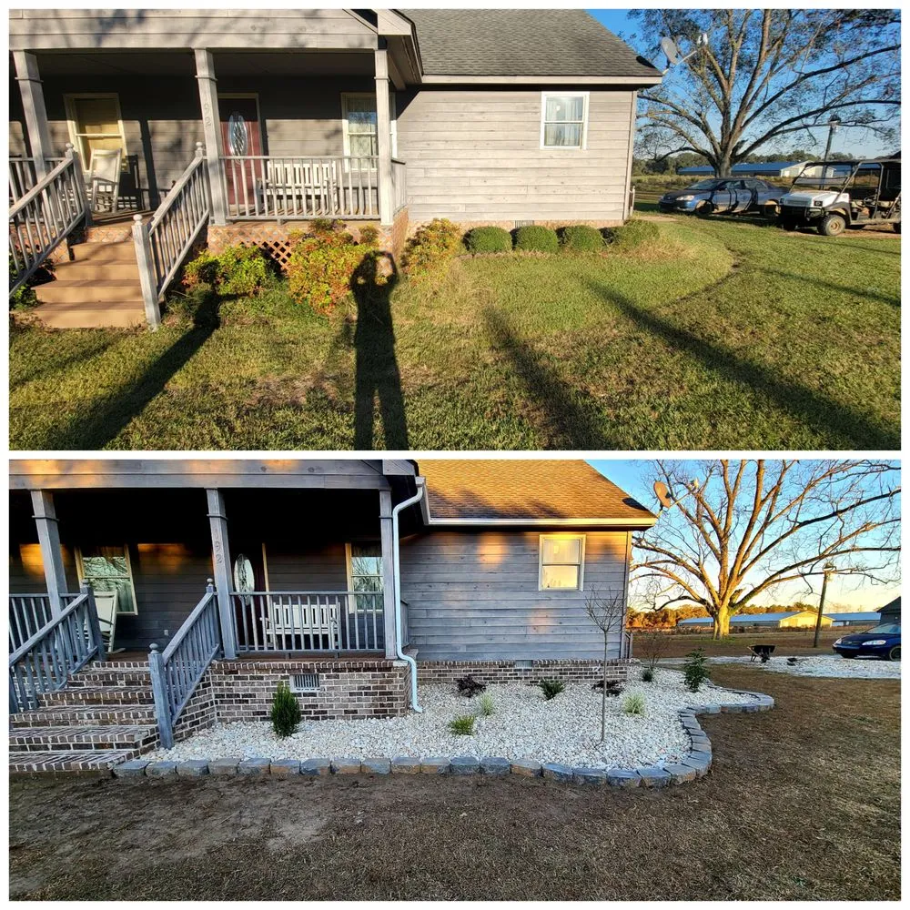 Local garden landscaping for outdoor upgrades in Statesboro, GA by Sunrise Landscapes