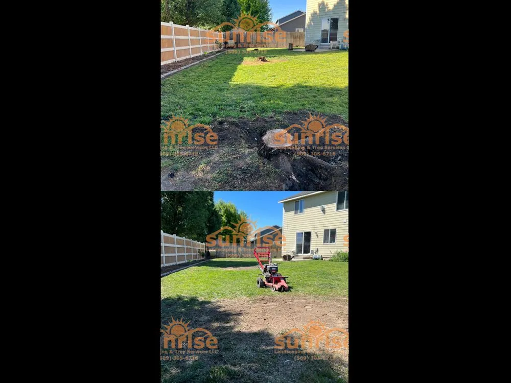 Professional landscape installation for homes in Grandview, WA by Sunrise Landscaping & Tree Services