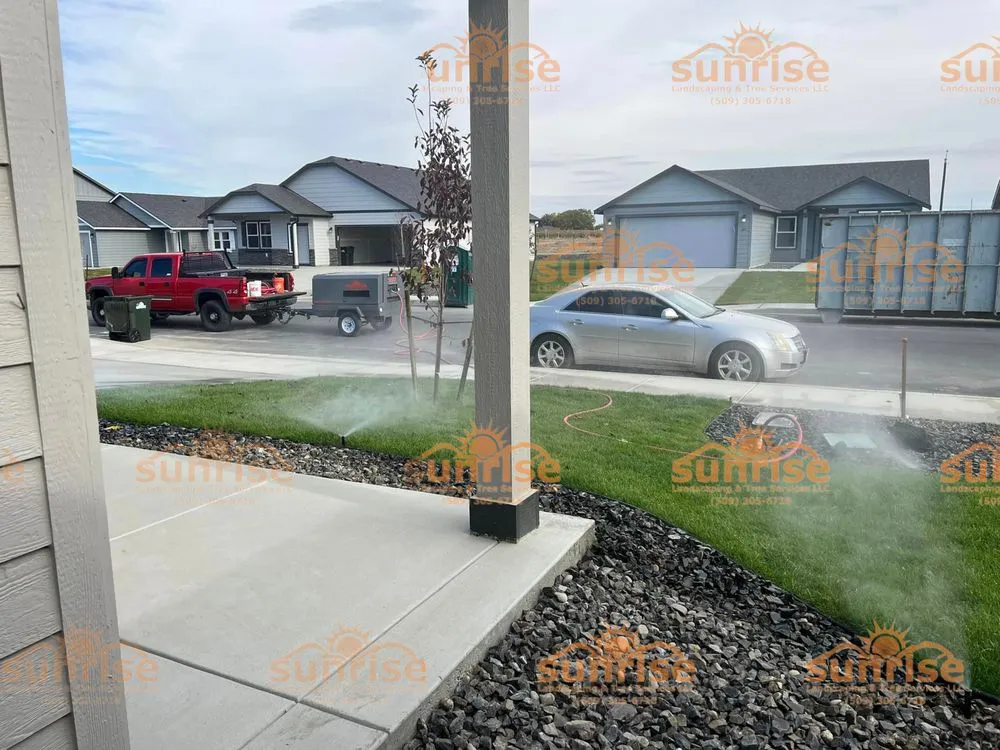 Custom landscaping services in Grandview, WA - Sunrise Landscaping & Tree Services
