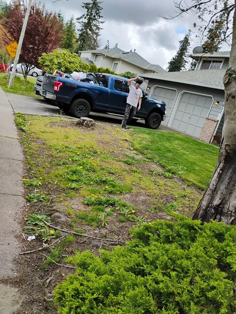 Local lawn mowing service with custom design across Everett, WA - Sunrise Landscaping