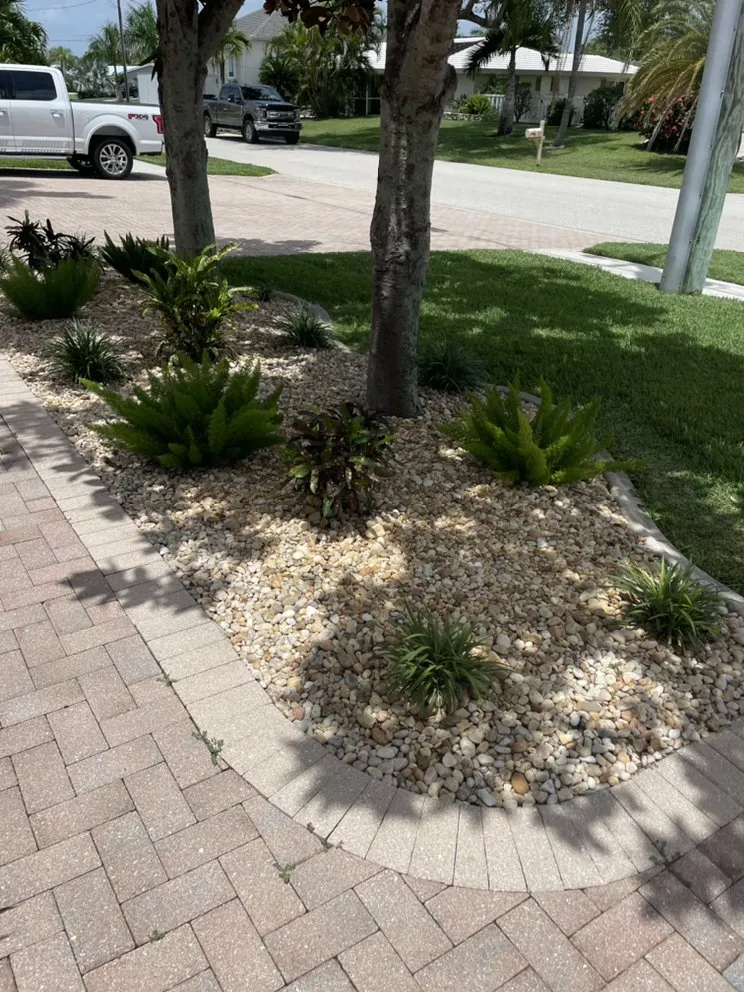 Affordable landscape installation for beautiful yards in Fort Myers, FL by Sunrise Landscaping
