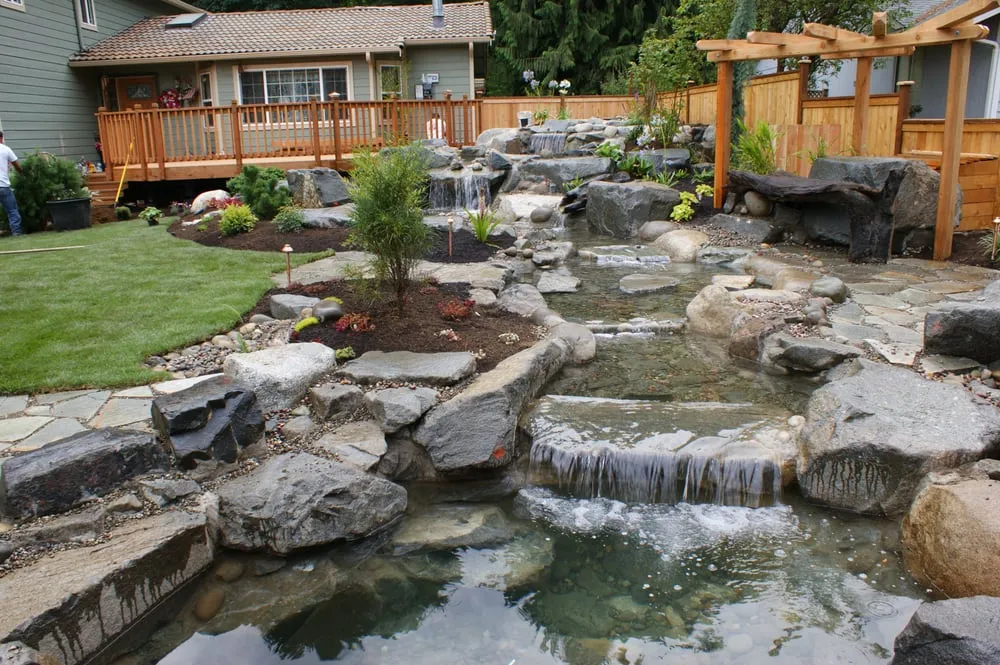 Affordable residential landscaping for beautiful yards across Olympia, WA - Sunrise Landscaping