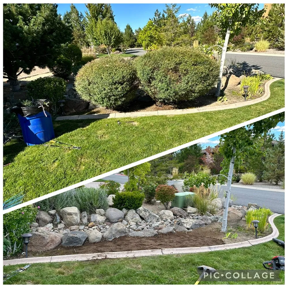Reliable lawn mowing service with custom design across Reno, NV - Sunrise Landscaping