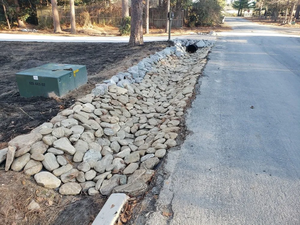 Custom yard cleanup service in Aberdeen, NC by Sunrise Landscaping Services