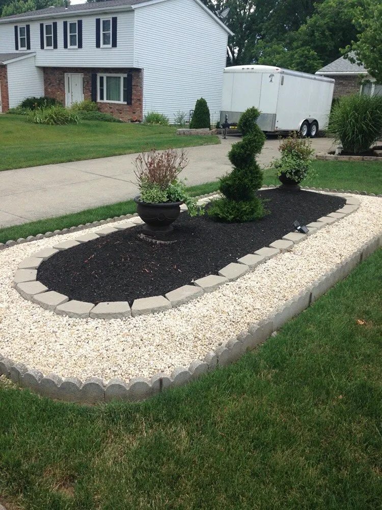 Local garden landscaping near you in Brunswick, OH by Sunrise Lawn Services