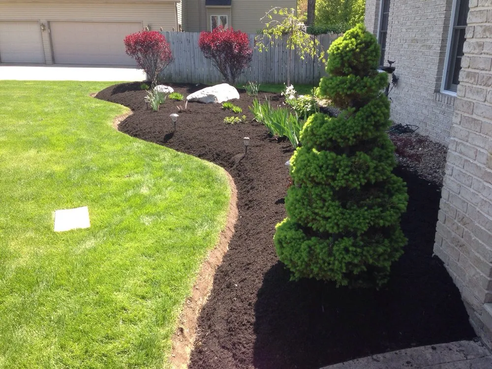 Reliable landscaping services with custom design in Brunswick, OH by Sunrise Lawn Services