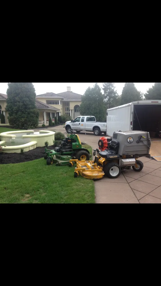 Local lawn mowing service for residential properties across Brunswick, OH - Sunrise Lawn Services