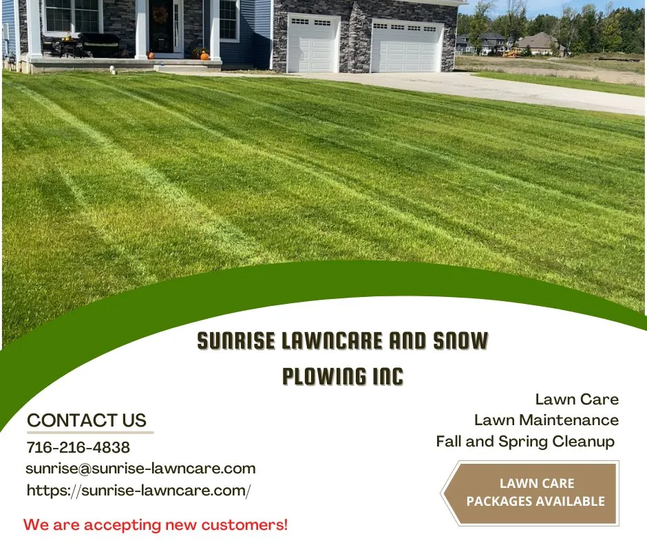 Custom landscape design in Niagara Falls, NY - Sunrise Maintenance of WNY