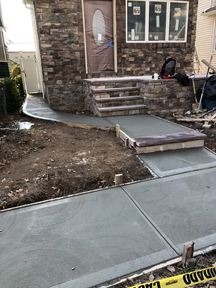 Top-rated outdoor landscaping in Staten Island, NY by Sunrise Masonry & Concrete
