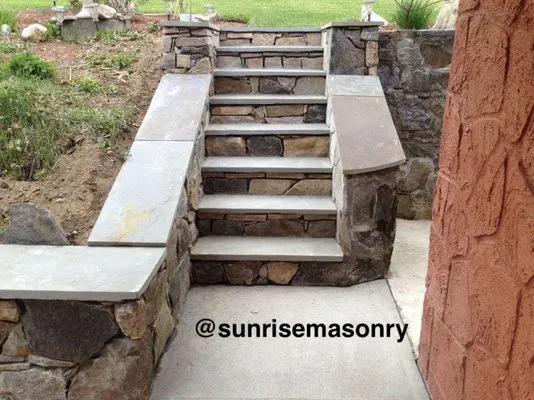 Sunrise Masonry & Concrete Logo