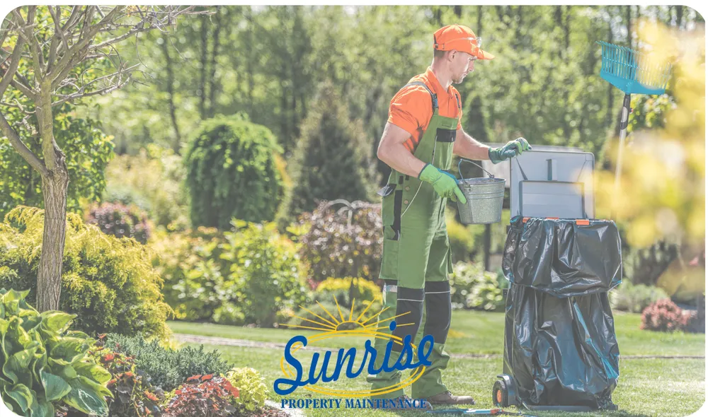 Custom landscape design in Marshall, AR by Sunrise Property Maintenance