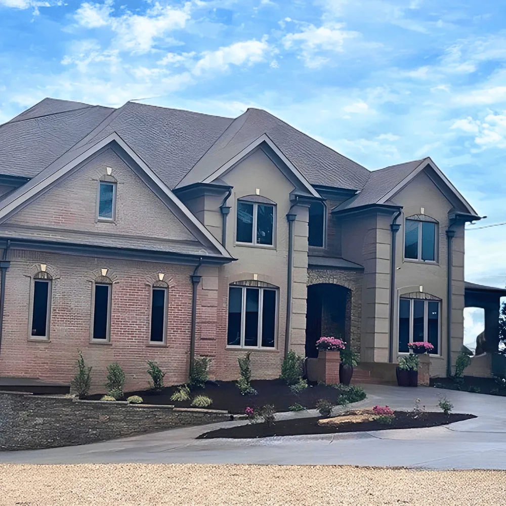 Custom yard cleanup service for residential properties across Marshall, AR - Sunrise Property Maintenance