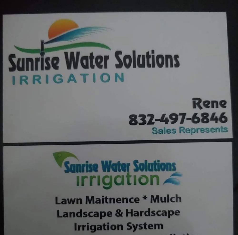 Expert lawn care service in Houston, TX by Sunrise Water Solution