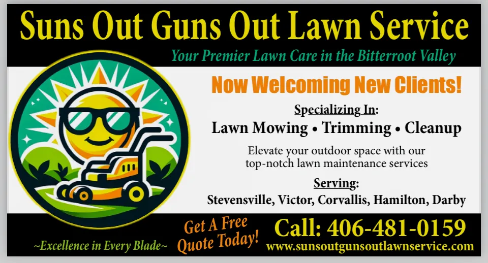 Custom landscaping services for residential properties across Corvallis, MT - Suns Out Guns Out Lawn Service