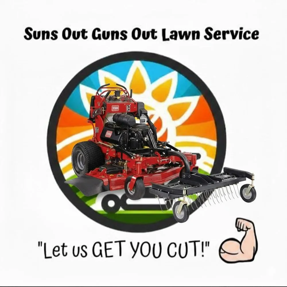 Professional lawn care service in Corvallis, MT by Suns Out Guns Out Lawn Service