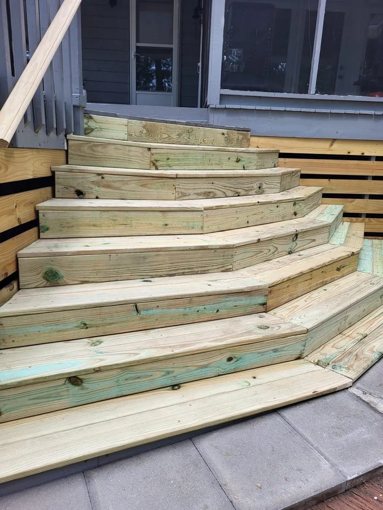 Custom outdoor landscaping in Sunset Beach, NC - Sunset Handyman and Painting