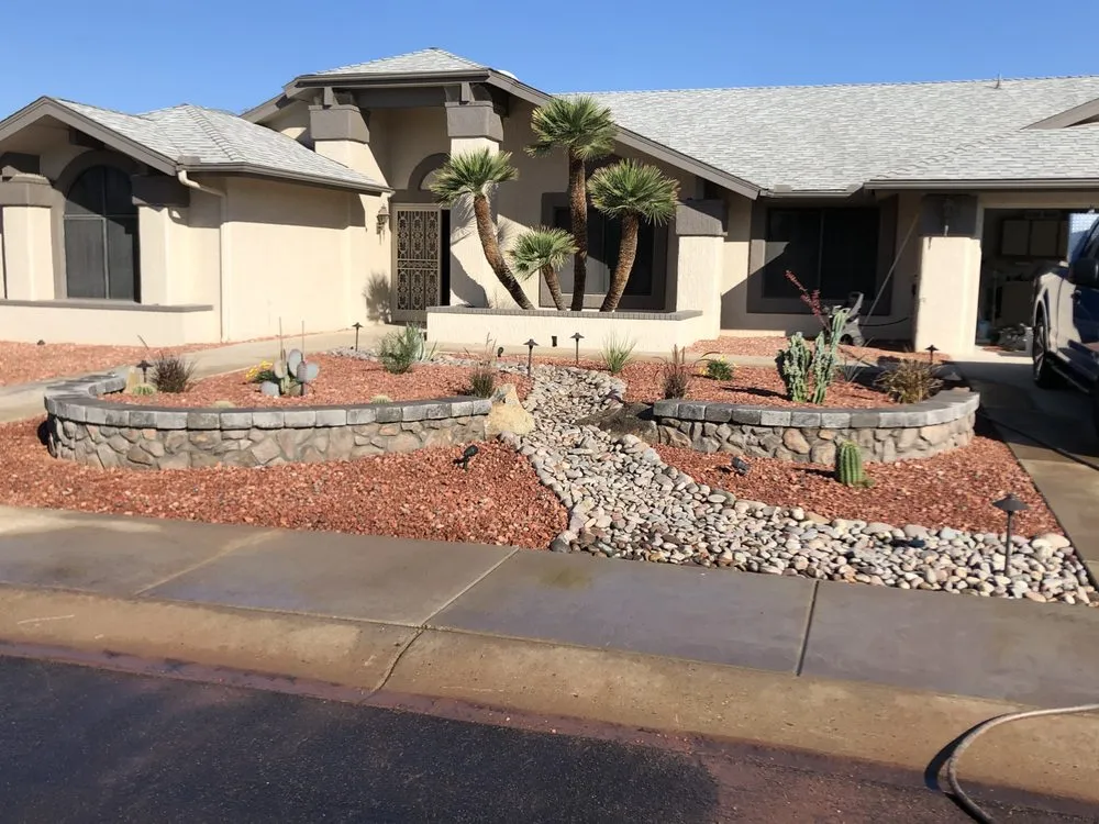 Professional landscape design experts serving El Mirage, AZ - Sunset Hardscape