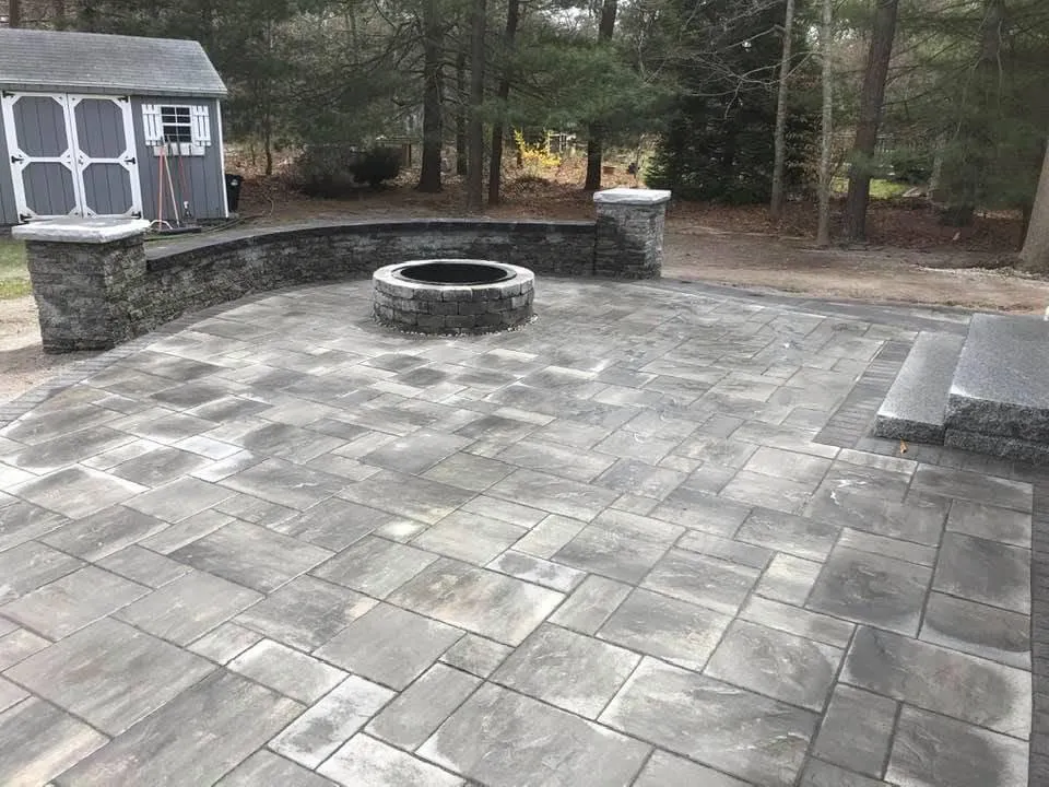 Custom landscaping services for homes across Rockland, MA - Sunset Landscape and Construction