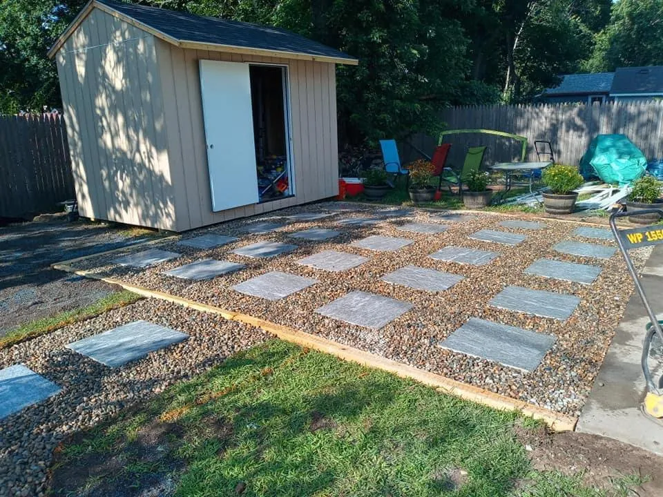 Reliable lawn mowing service for homes in Rockland, MA by Sunset Landscape and Construction