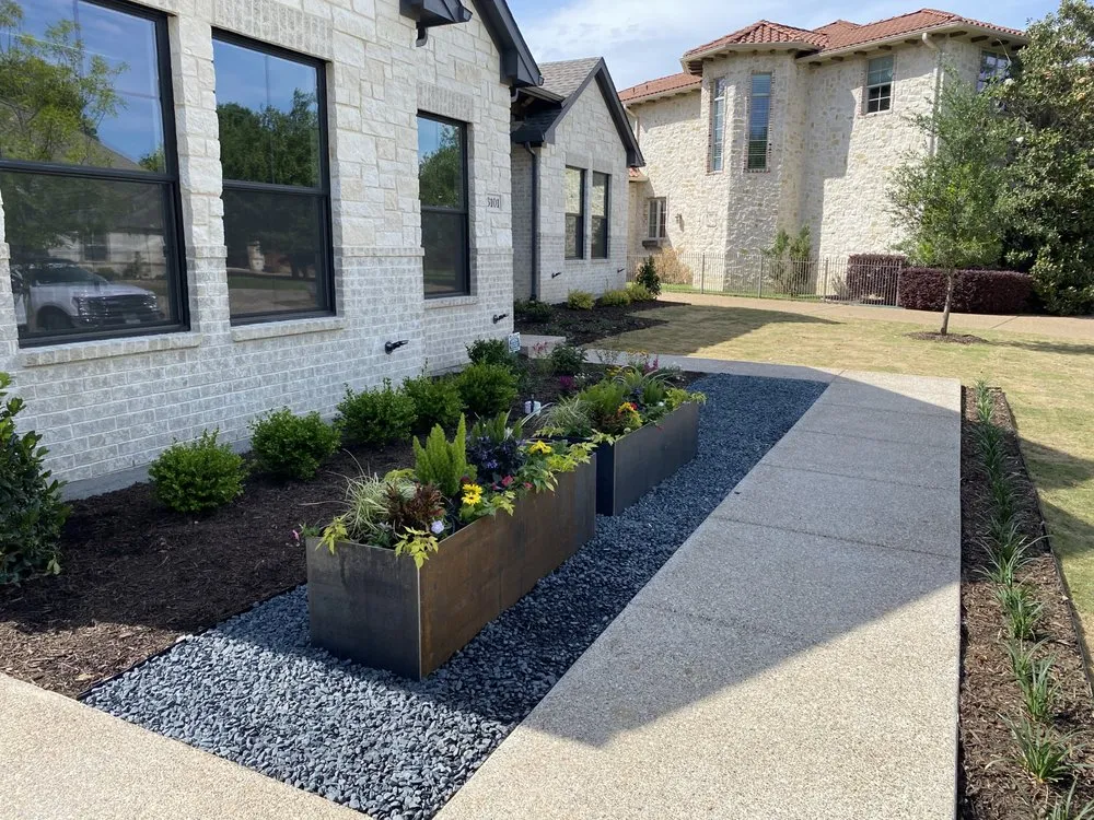 Expert lawn mowing service for outdoor upgrades across Garland, TX - Sunset Landscape Services