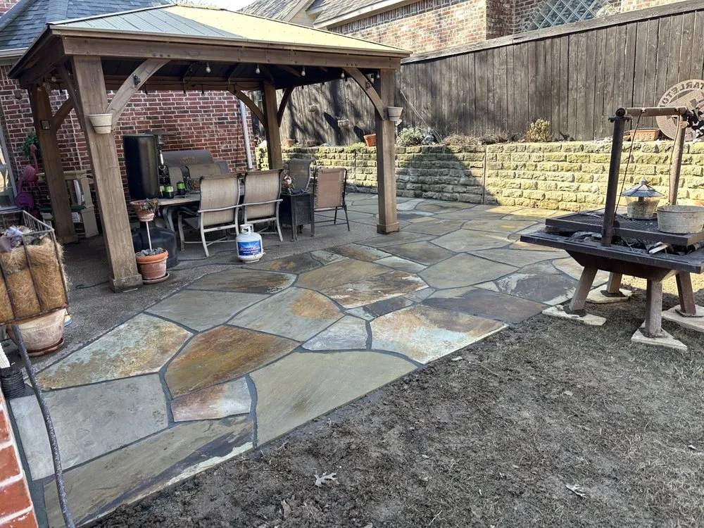 Top-rated landscape installation for homes across Garland, TX - Sunset Landscape Services