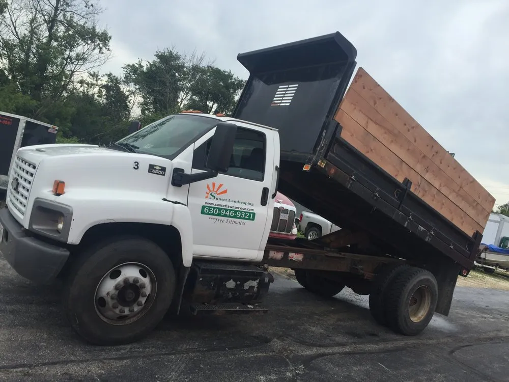 Local yard cleanup service near you in Aurora, IL by Sunset Landscaping & Pro Brick Paving