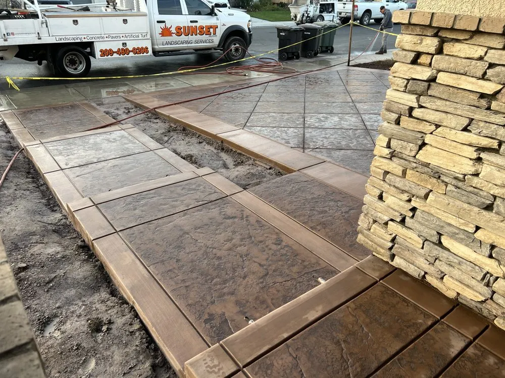 Reliable landscape design experts serving Modesto, CA - Sunset Landscaping Services