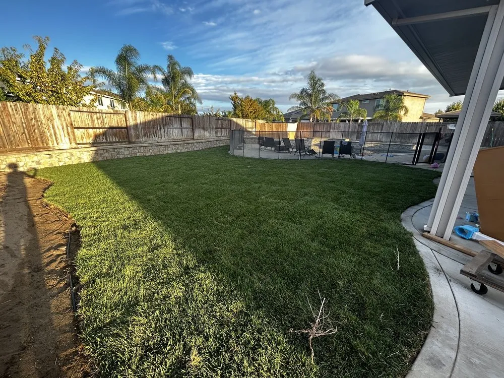 Custom yard cleanup service in Modesto, CA - Sunset Landscaping Services