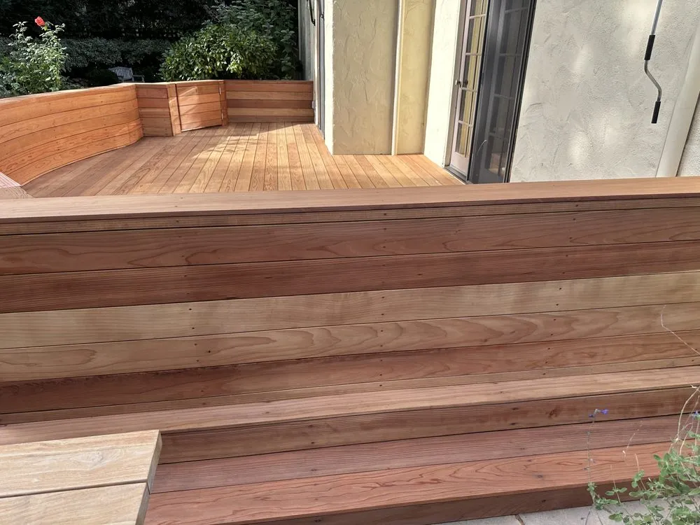 Custom yard cleanup service for homes in Redwood City, CA by Sunset Lanscaping