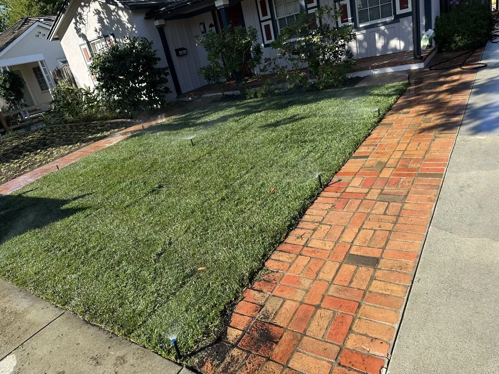 Professional garden landscaping with custom design across Redwood City, CA - Sunset Lanscaping
