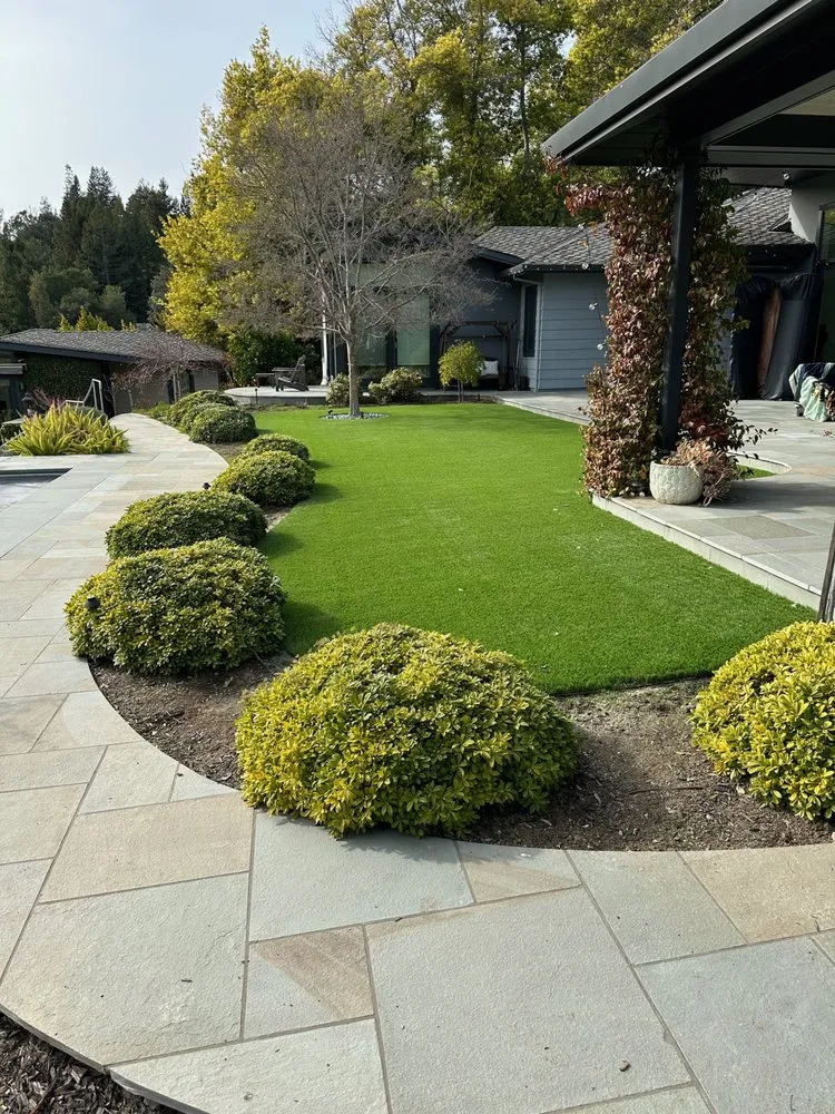 Local outdoor landscaping in Redwood City, CA by Sunset Lanscaping