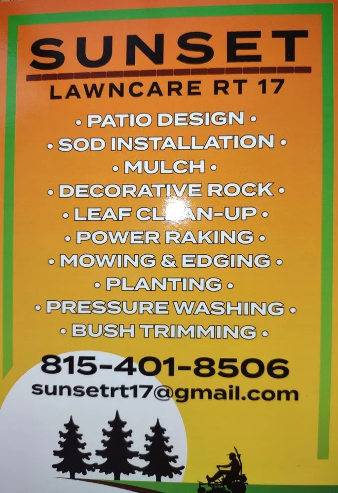 Local yard maintenance experts serving Kankakee, IL - Sunset Lawcare