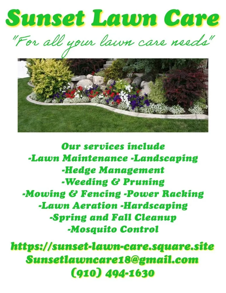 Expert yard maintenance for residential properties in Fayetteville, NC by Sunset Lawn Care