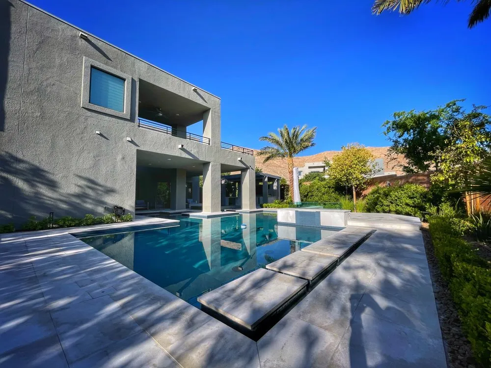 Expert lawn mowing service in Henderson, NV - Sunset Oasis Custom Pools and Landscaping