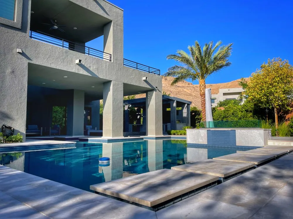 Custom landscape installation in Henderson, NV - Sunset Oasis Custom Pools and Landscaping