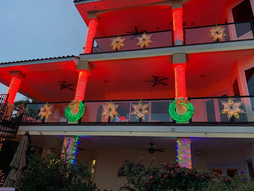 Expert garden landscaping for residential properties in Tampa, FL by Sunset Services