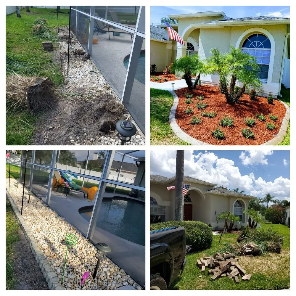 Expert outdoor landscaping with custom design across Tampa, FL - Sunset Services